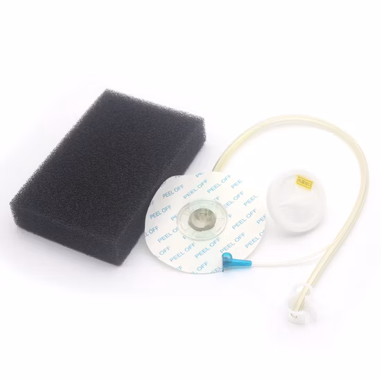 Medical Dressing PU Foam Npwt Negative Pressure Wound Therapy Dressing Npwt Dressing Kit for Wound Care