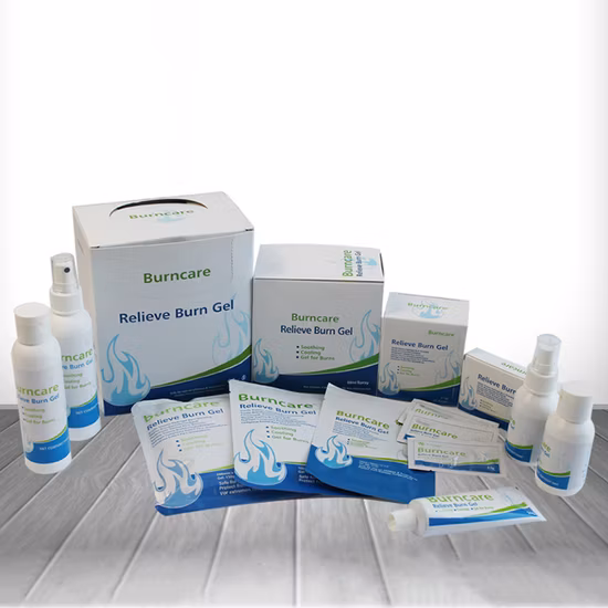 創傷ケアシリコーン/クリーム/フォーム透明滅菌ハイドロゲル/ハイドロコロイド熱傷ジェル/火傷や火傷を和らげるスプレードレッシング