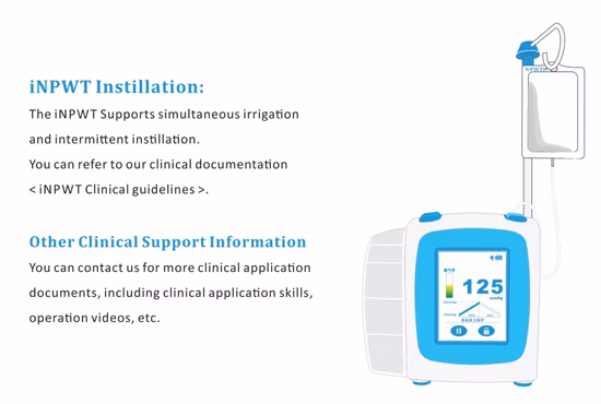 使い捨てNpwtフォームドレッシングキット医療用Npwtポンプ